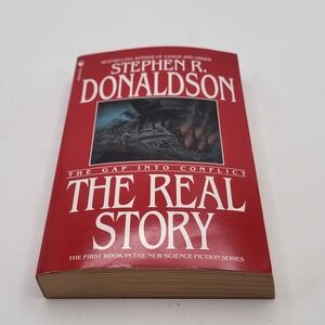 Stephen R. Donaldson The Real Story Paperback 12th Printing Gap Cycle Excellent